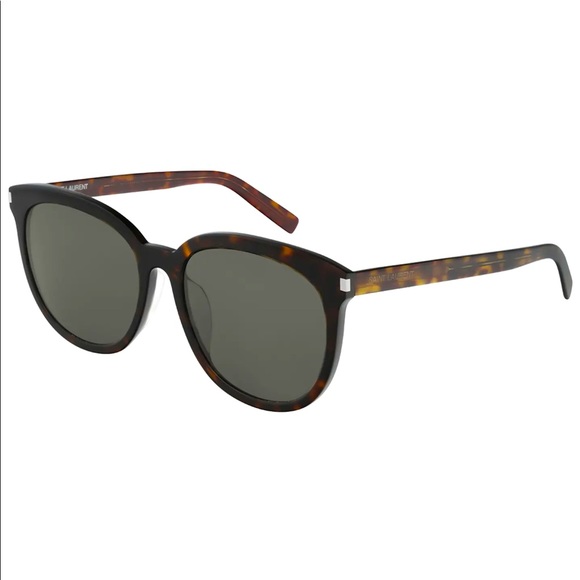 NWT Saint Laurent Round Acetate Sunglasses - Picture 1 of 6